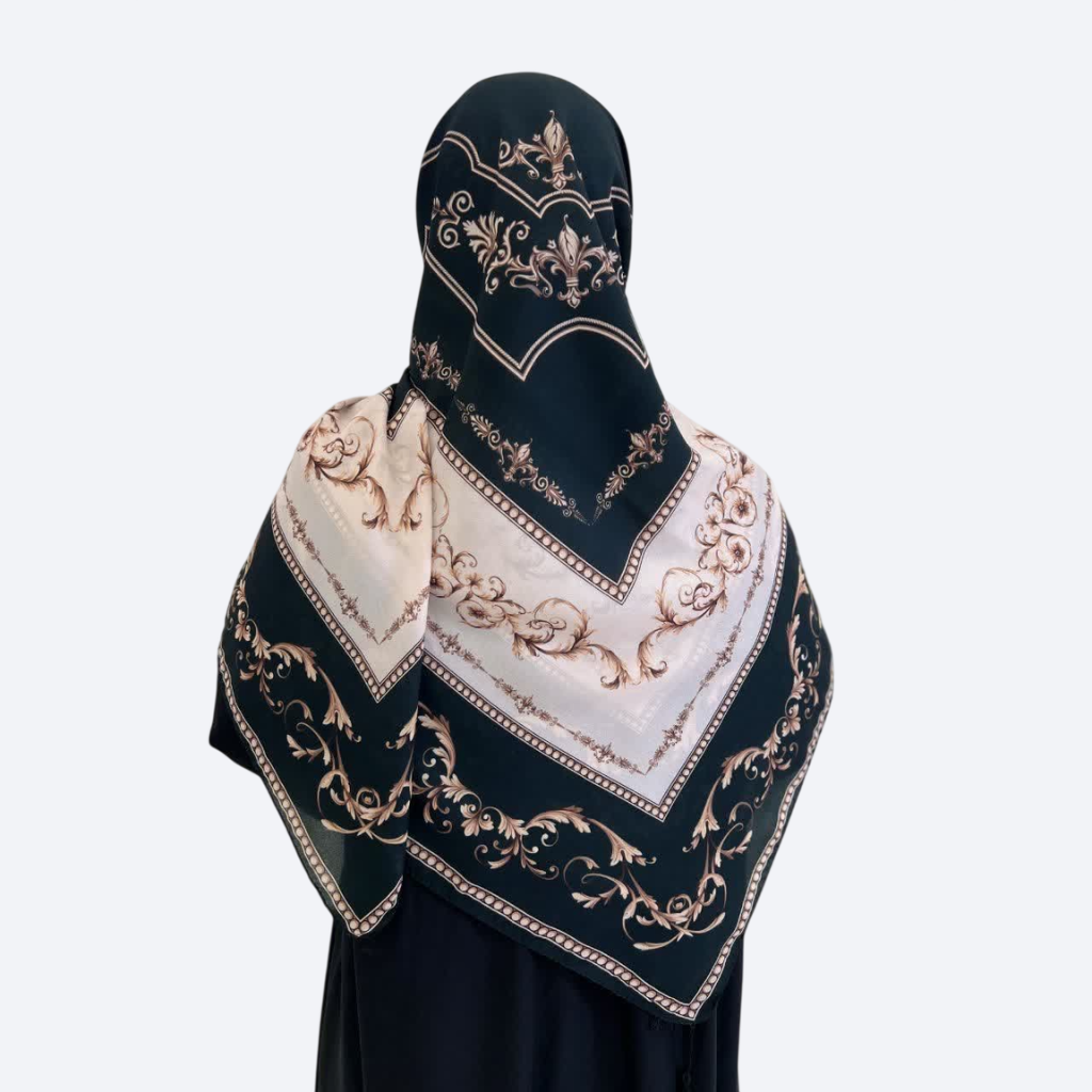 روسری نخ قواره 140 طرح اسلیم
