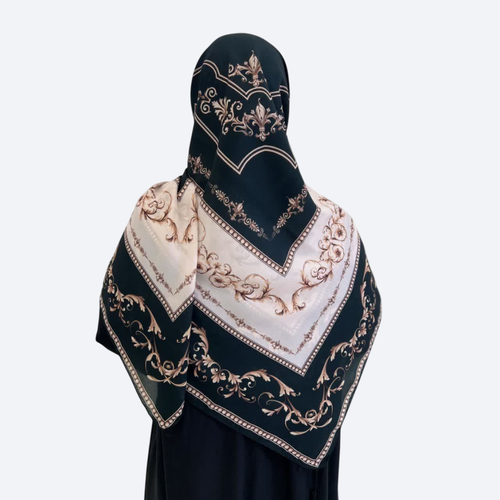 روسری نخ قواره 140 طرح اسلیم